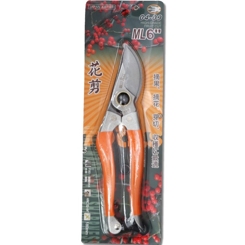 米爾森花剪 6"