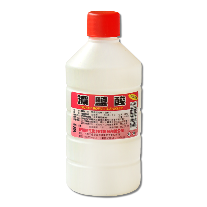 超達濃鹽酸      500CC  24入