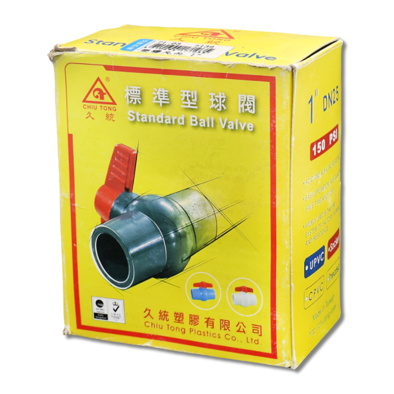 塑膠凡而    1"