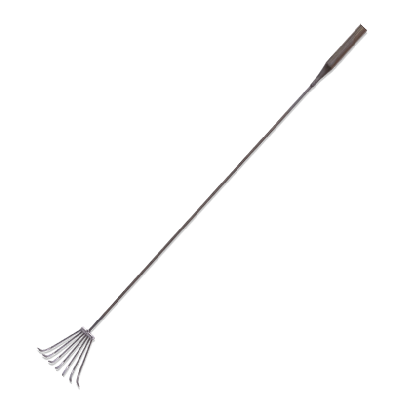 白鐵熊手 7齒 100cm