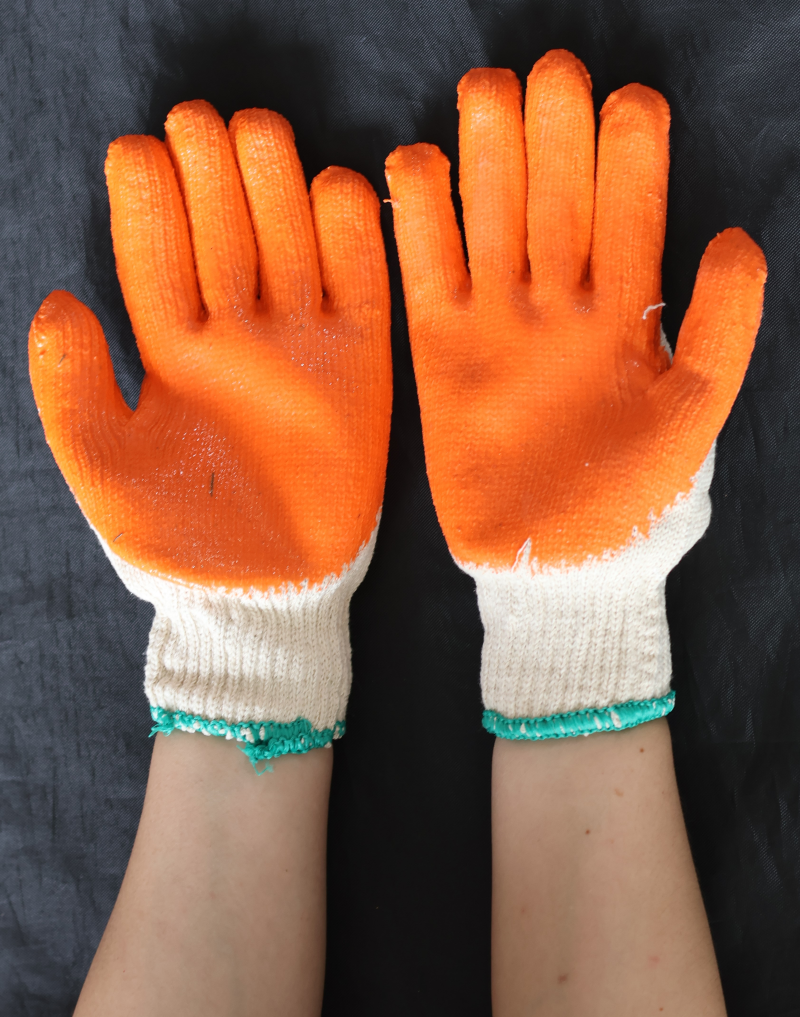 獵人棉紗沾膠手套