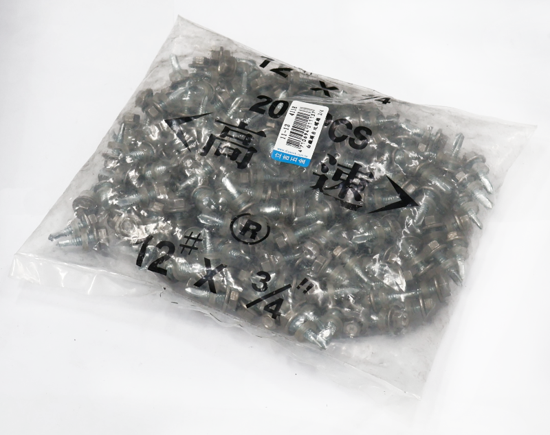 白鐵頭自攻螺絲 3/4    200支