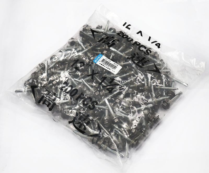 白鐵頭自攻螺絲 1 1/4" 200支