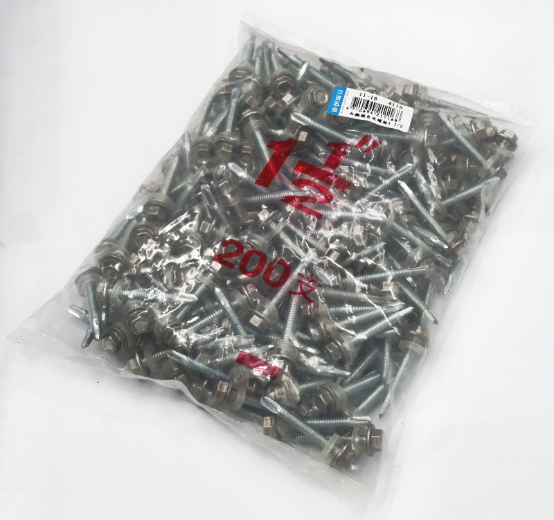 白鐵頭自攻螺絲 1 1/2" 200支