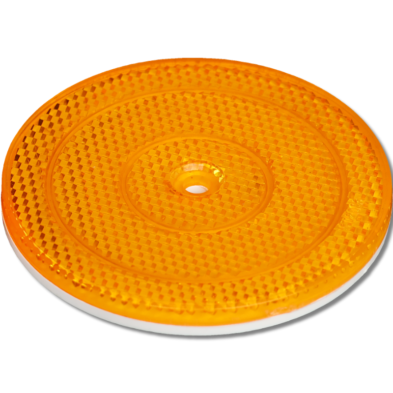 反光片  10cm  黃