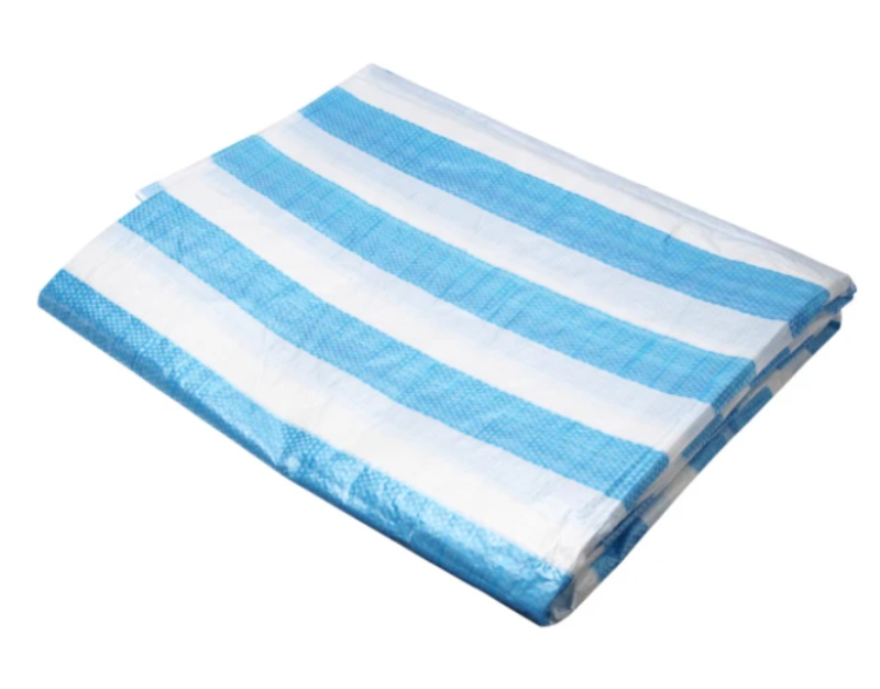 藍白雨帆布  20*20