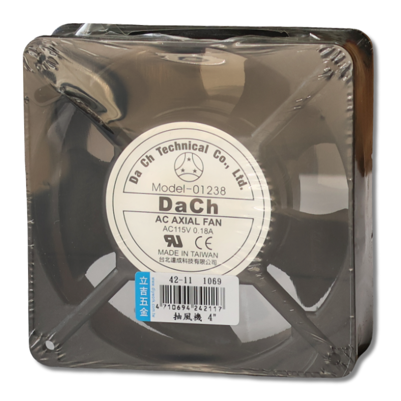 抽風機   4"  1PCS