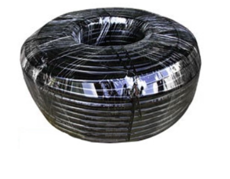 黑色珠光水管  ６分 (100米)