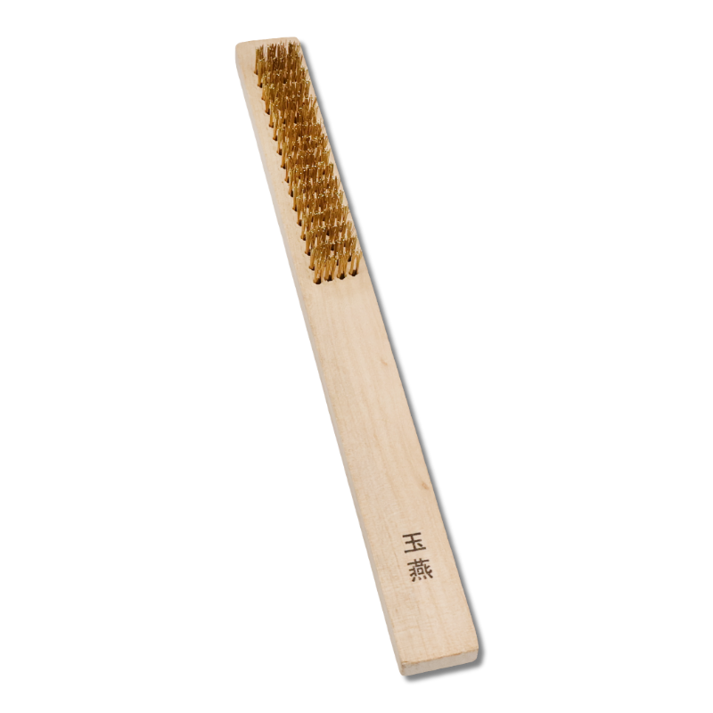 柴柄銅刷 4行(12支)