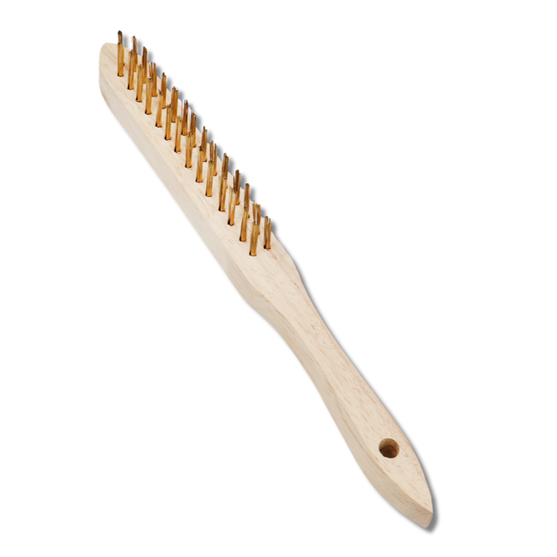 螺牌 柴柄劍型鋼刷(小)(12支)